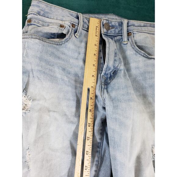 American Eagle Jeans Size 28x28 Mens Blue Pants Denim Stretch Athletic Straight - Picture 8 of 13